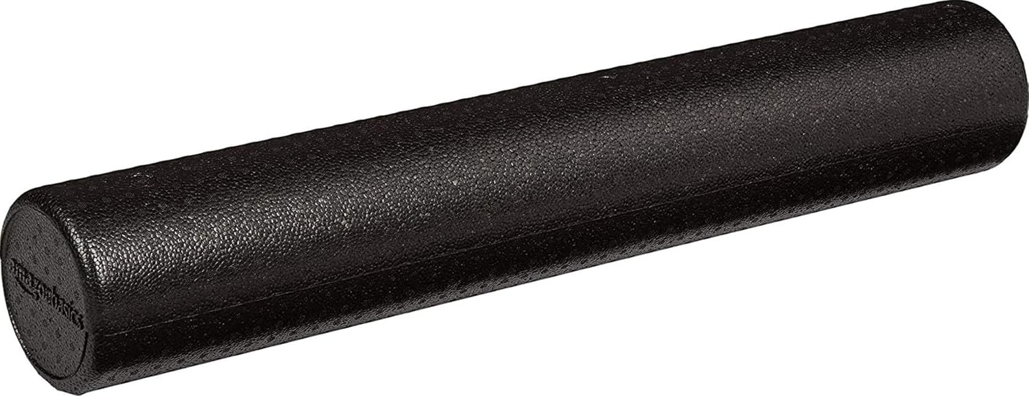 Amazon Basics High-Density Foam Roller for Exercise, Stretching and Muscle Recovery, 36 Inches, Black