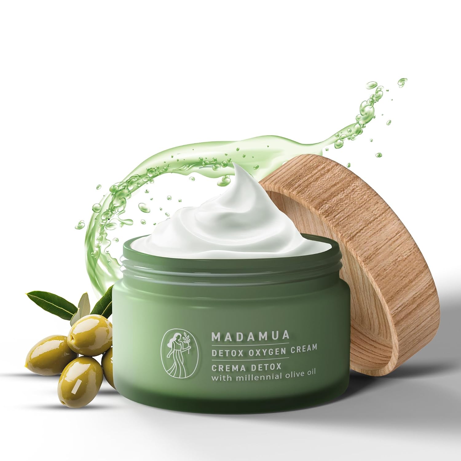 Detox Antioxidant Moisturizer Face Cream – Natural & Organic Face Moisturizer for Women | Lightweight Hydrating Daily Facial Lotion for Dry Skin | Anti Aging Night & Day Cream for Skincare