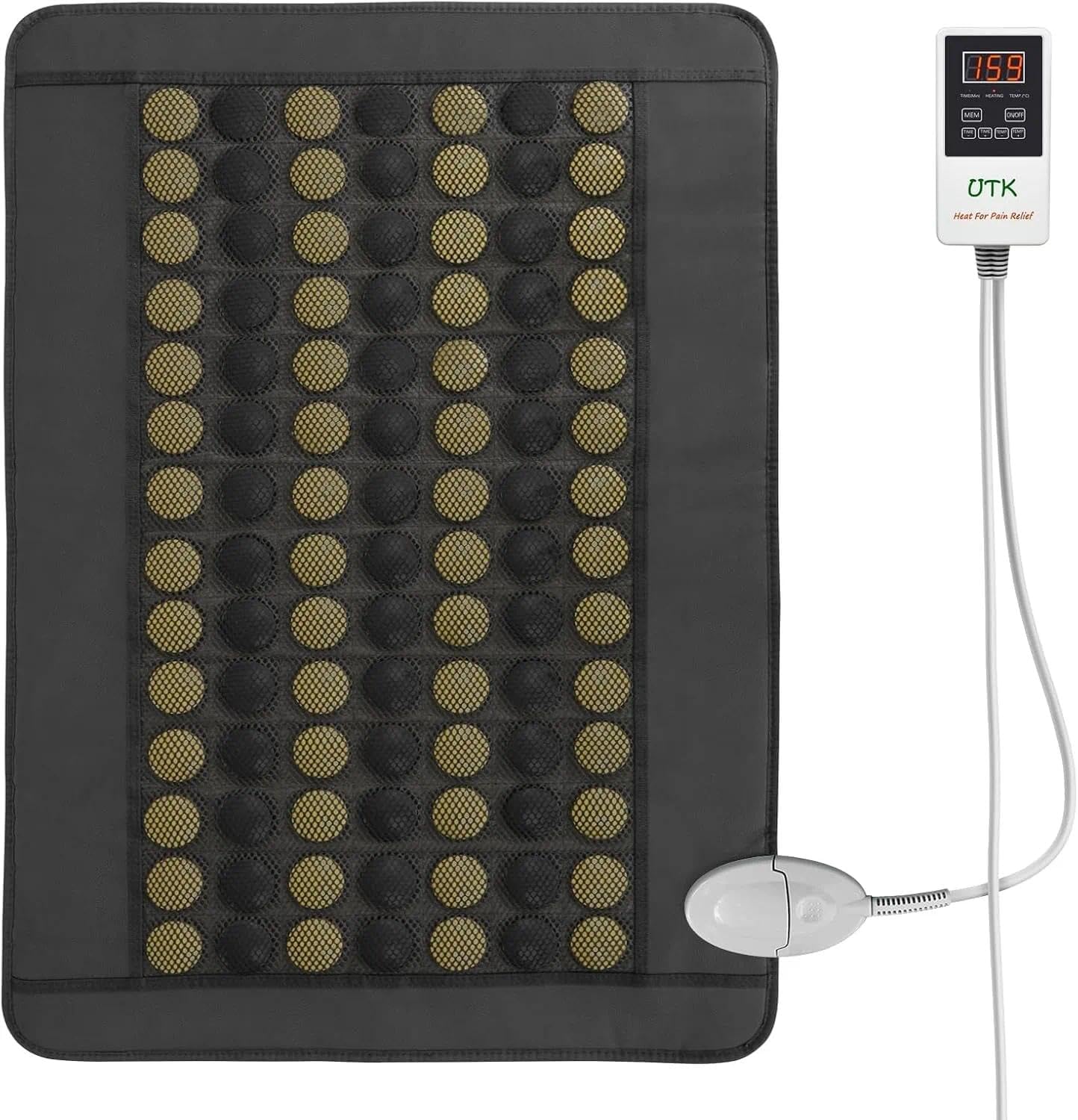 UTK Far Infrared Heating Pad for Back Pain Relief, Full Body Heat Therapy