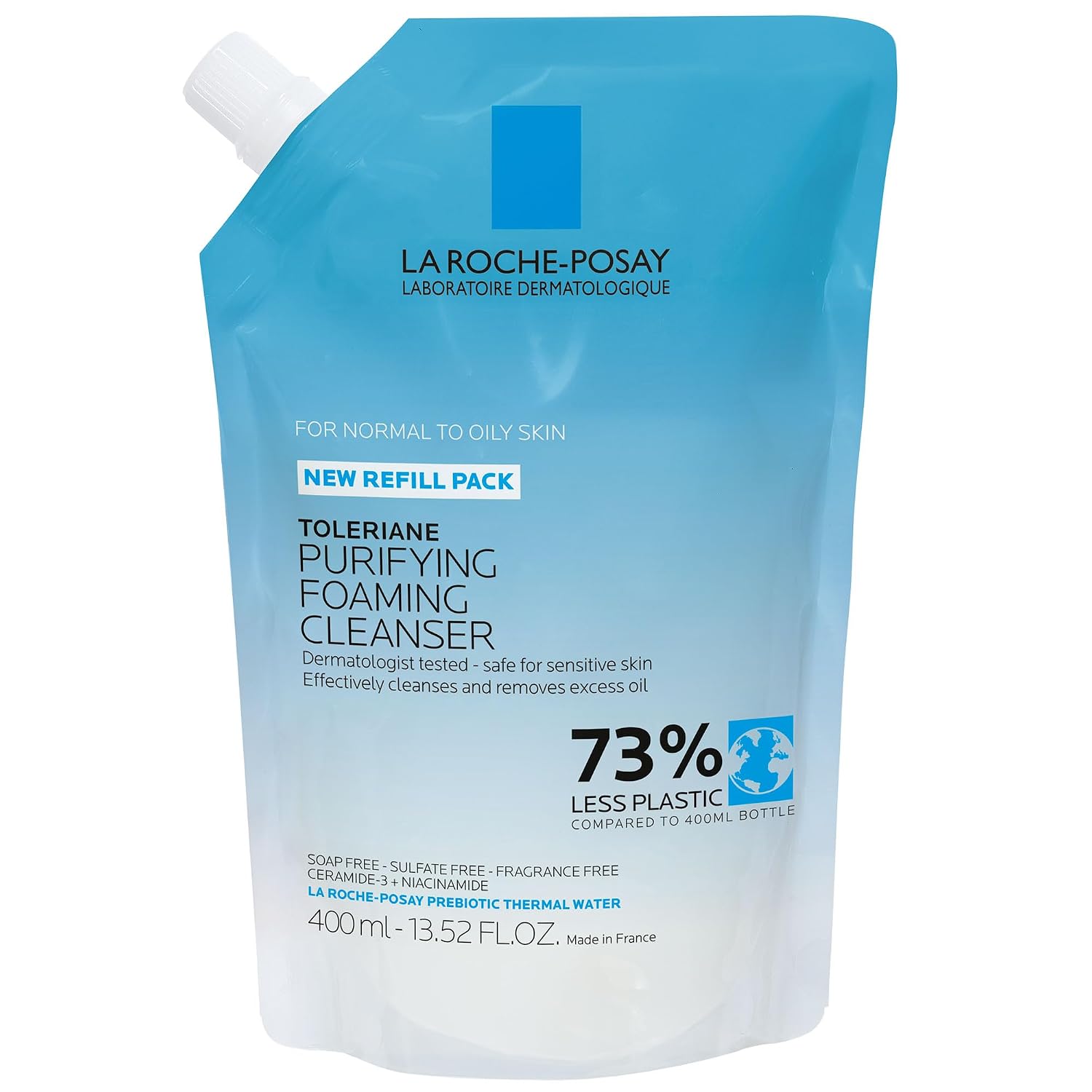 La Roche-Posay Toleriane Purifying Foaming Facial Cleanser with Niacinamide