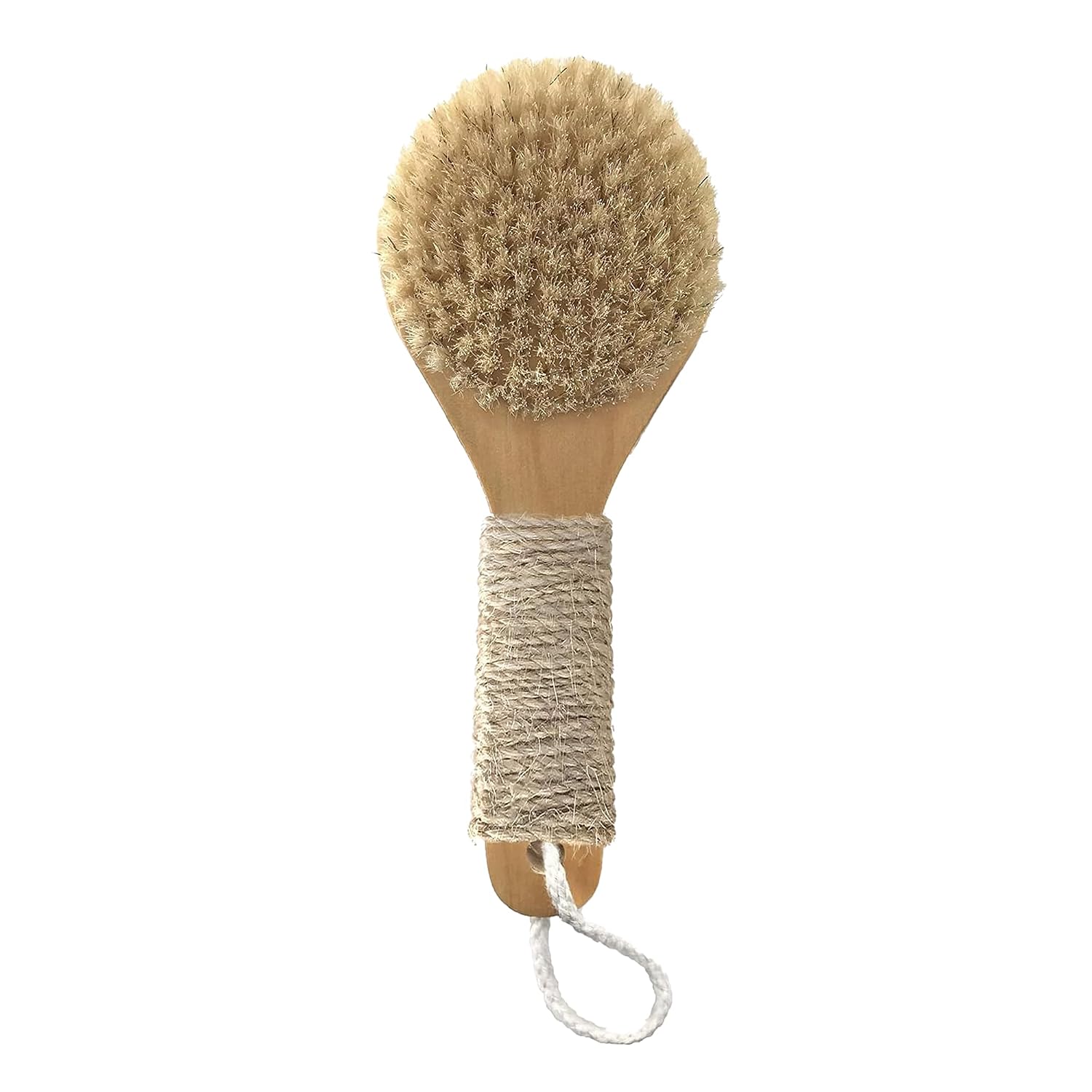 Esker Dry Brush | Lymphatic Drainage Massager and Exfoliating Body Scrubber | Body Scrubber Exfoliator | Natural Bristles | Daily Shower and Bath Ritual