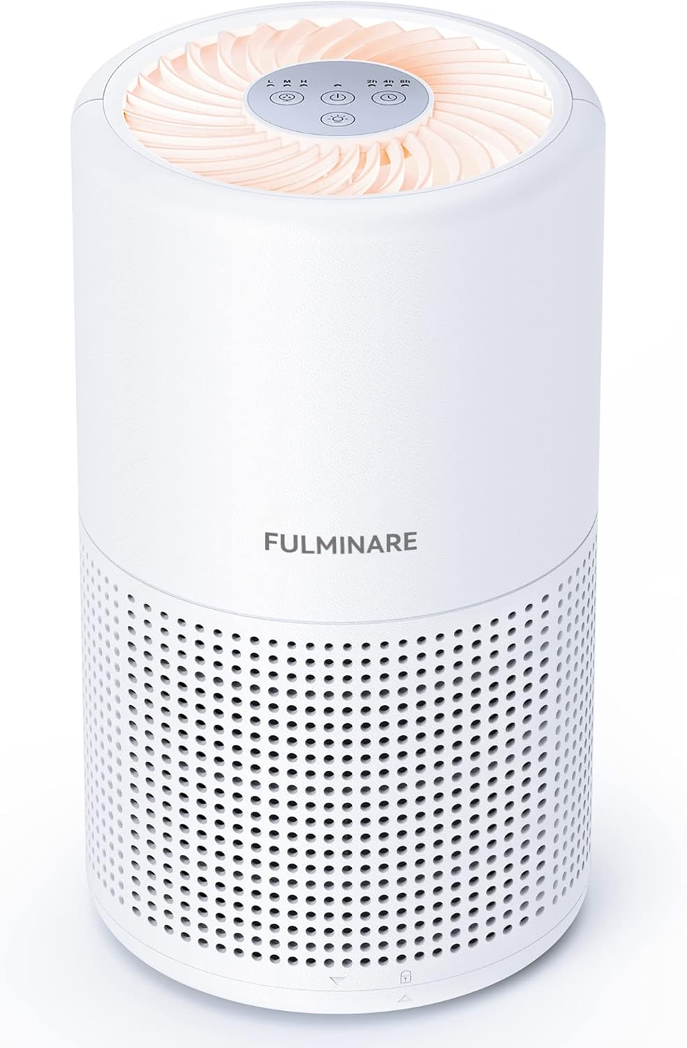 Air Purifiers for Bedroom, FULMINARE H13 True HEPA Filter | Remove Pet Hair, Smoke, Odors，Quiet Air Cleaner With Night Light, Portable Small Air Purifier for Home, Office, Living Room