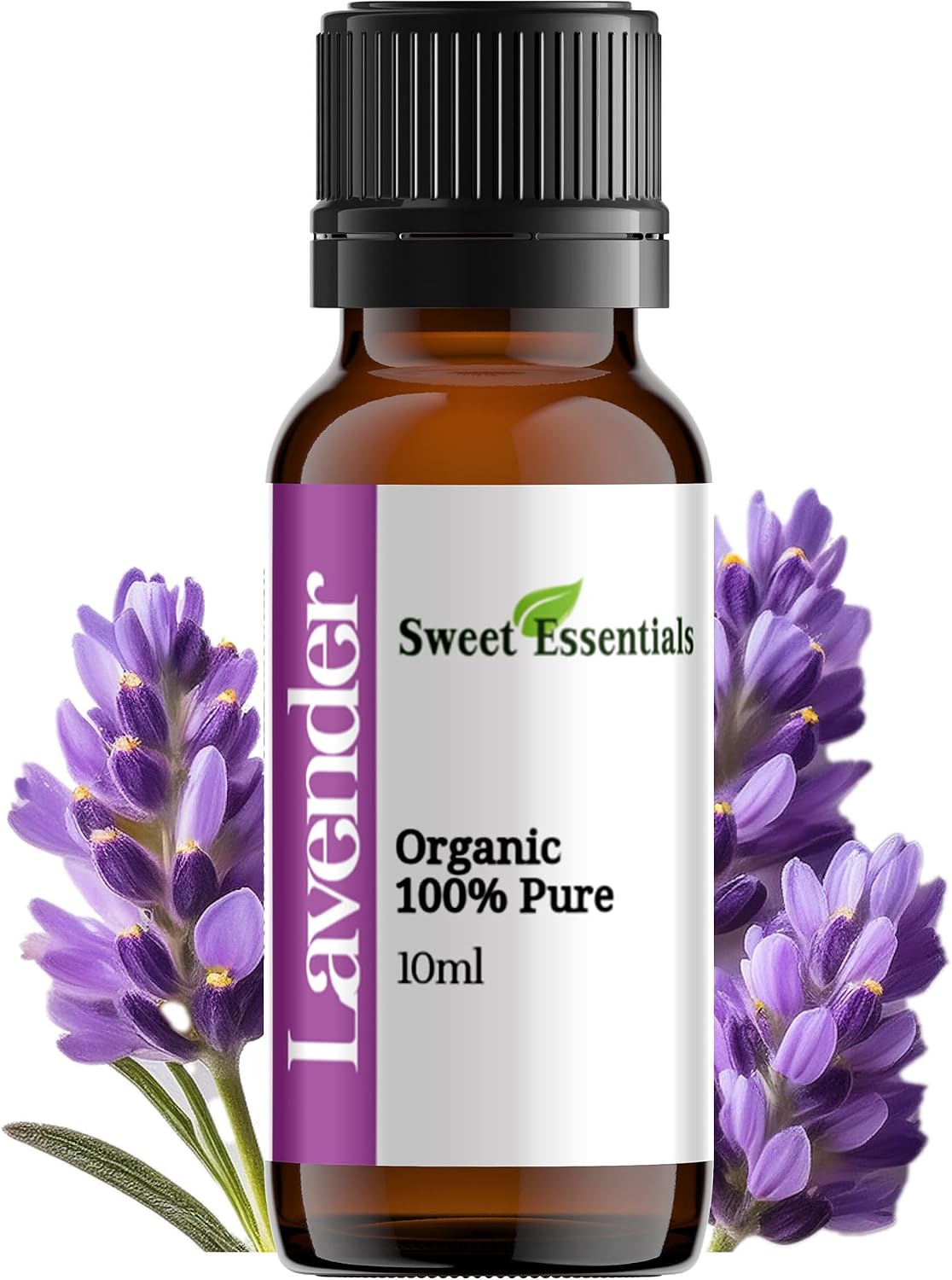 Premium Organic Lavender Essential Oil, 10ML, Imported from France – 100% Pure, Lavandula Officinalis, Undiluted, Therapeutic Grade, Aromatherapy – Perfect for Diffusers, Hair, Skin and Nail Care