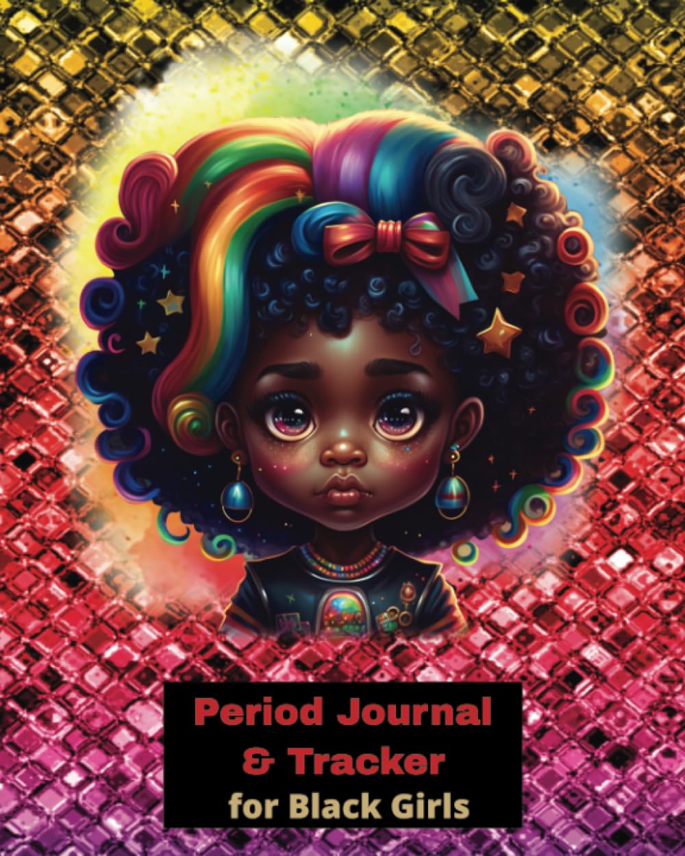 Period Journal & Tracker for Black Girls: 5 Year Undated Cycle Calendar, Menstrual Symptoms Journaling, Monthly Cycle Tracking for Tweens & Teens