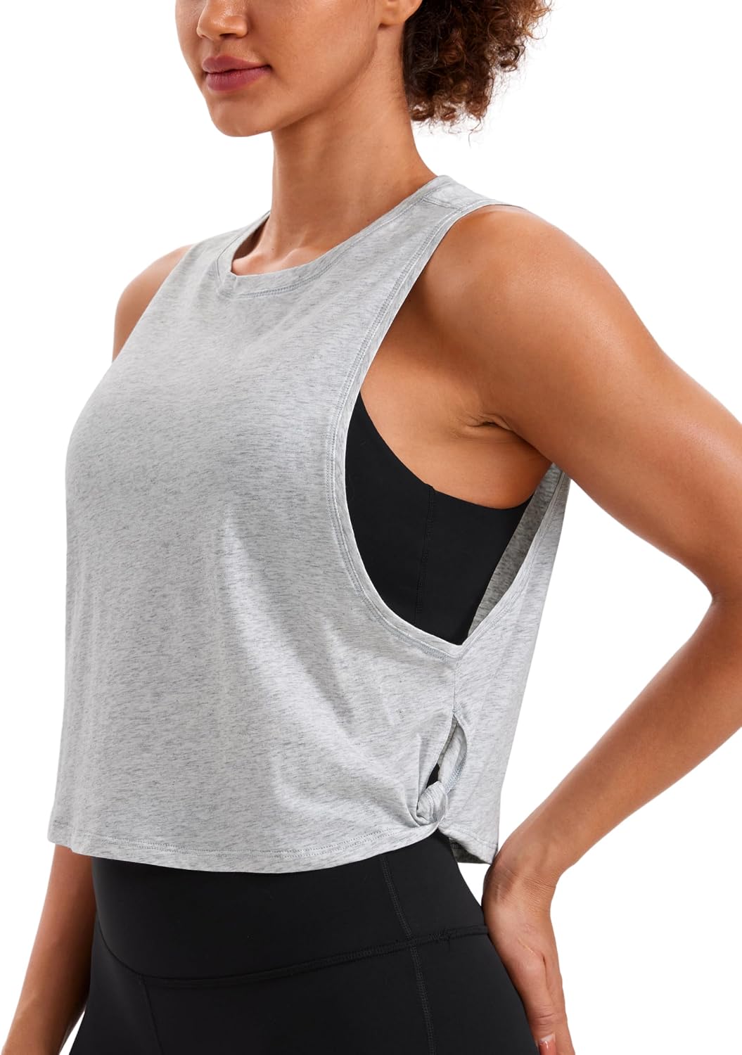 CRZ YOGA Pima Cotton Dropped Armhole Tank