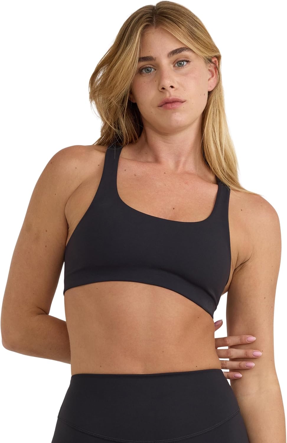 Organic Basics Women’s Active Recycled Nylon Racer Back Sports Bra