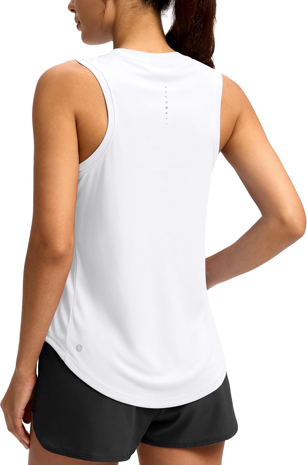 SANTINY Women’s Workout Tank Top Racerback Athletic Shirt