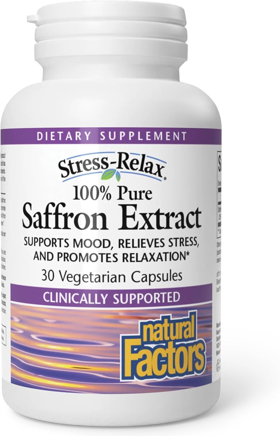Natural Factors Pure Saffron Extract for Calm & Relaxation*, 30 Veg Caps