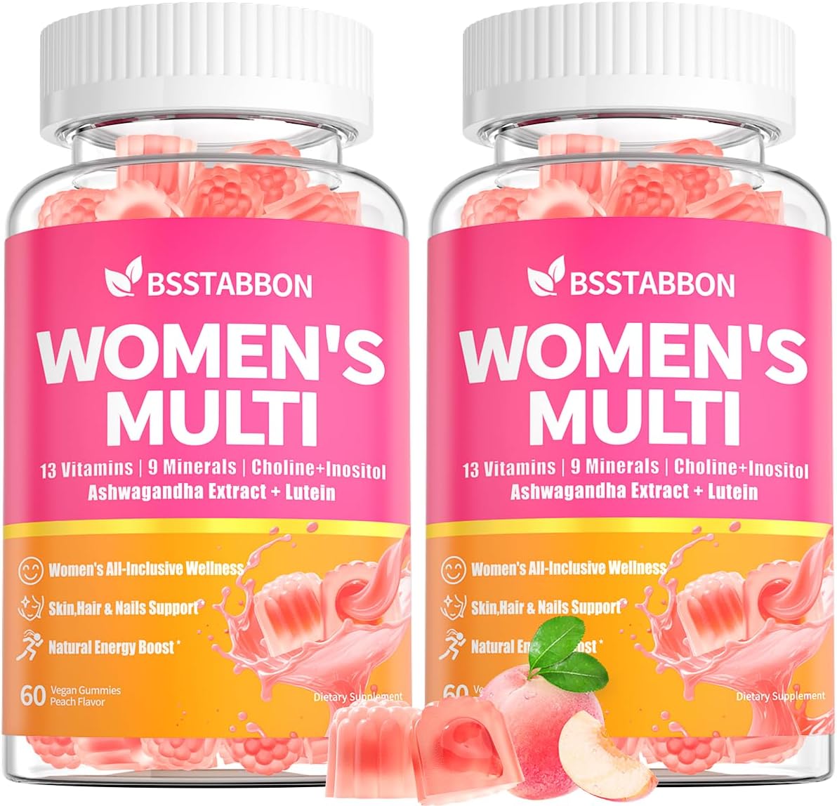 Methylated Womens Multivitamin Gummy: 34-in-1 Vegan Gummies