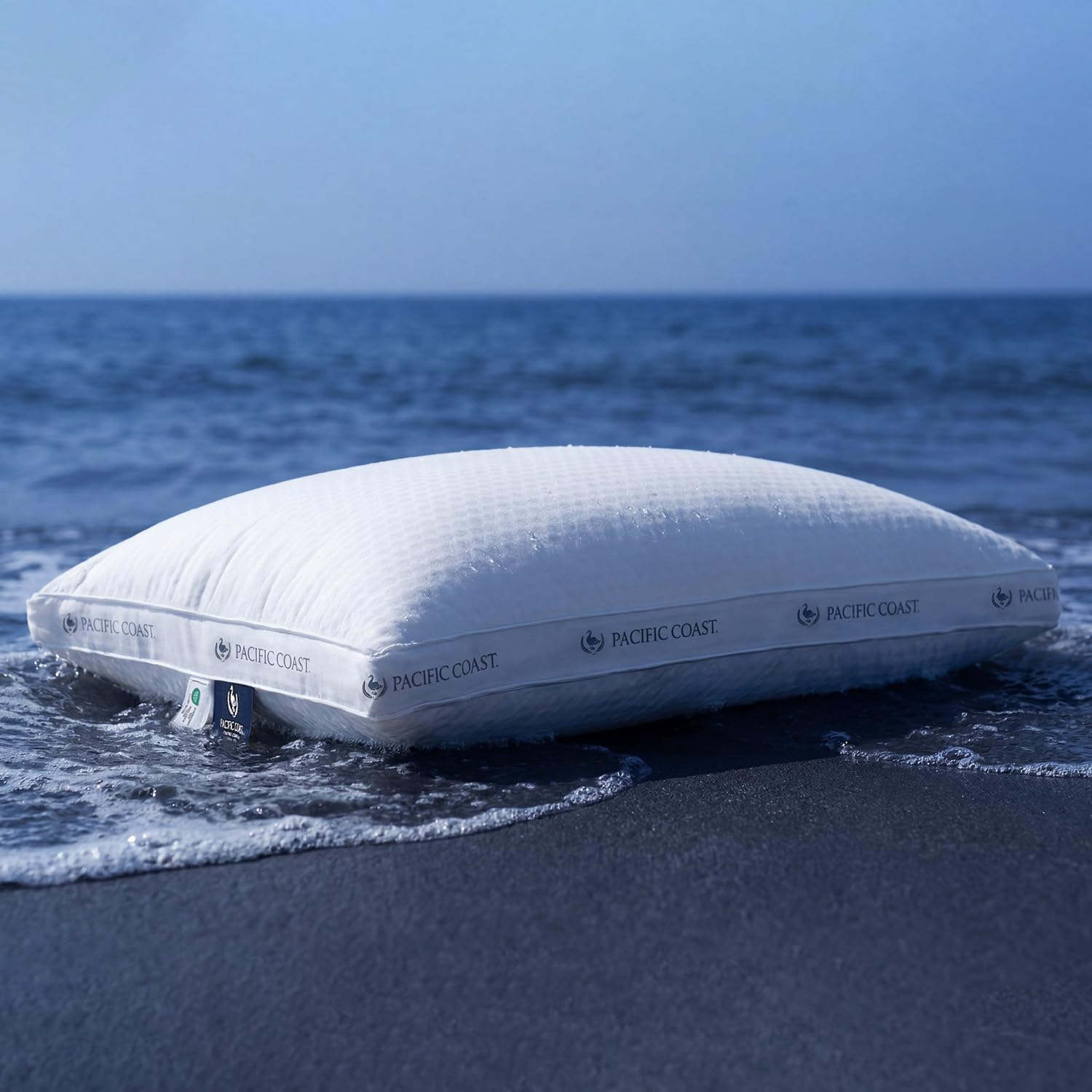 Pacific Coast ArcticLayer Adjustable Cooling Pillow – Standard/Queen Size, Bed Pillow for Sleeping, 4-in-1 Customizable Loft Feather Pillow for Side, Back, Stomach Sleepers, Neck Pain Relief