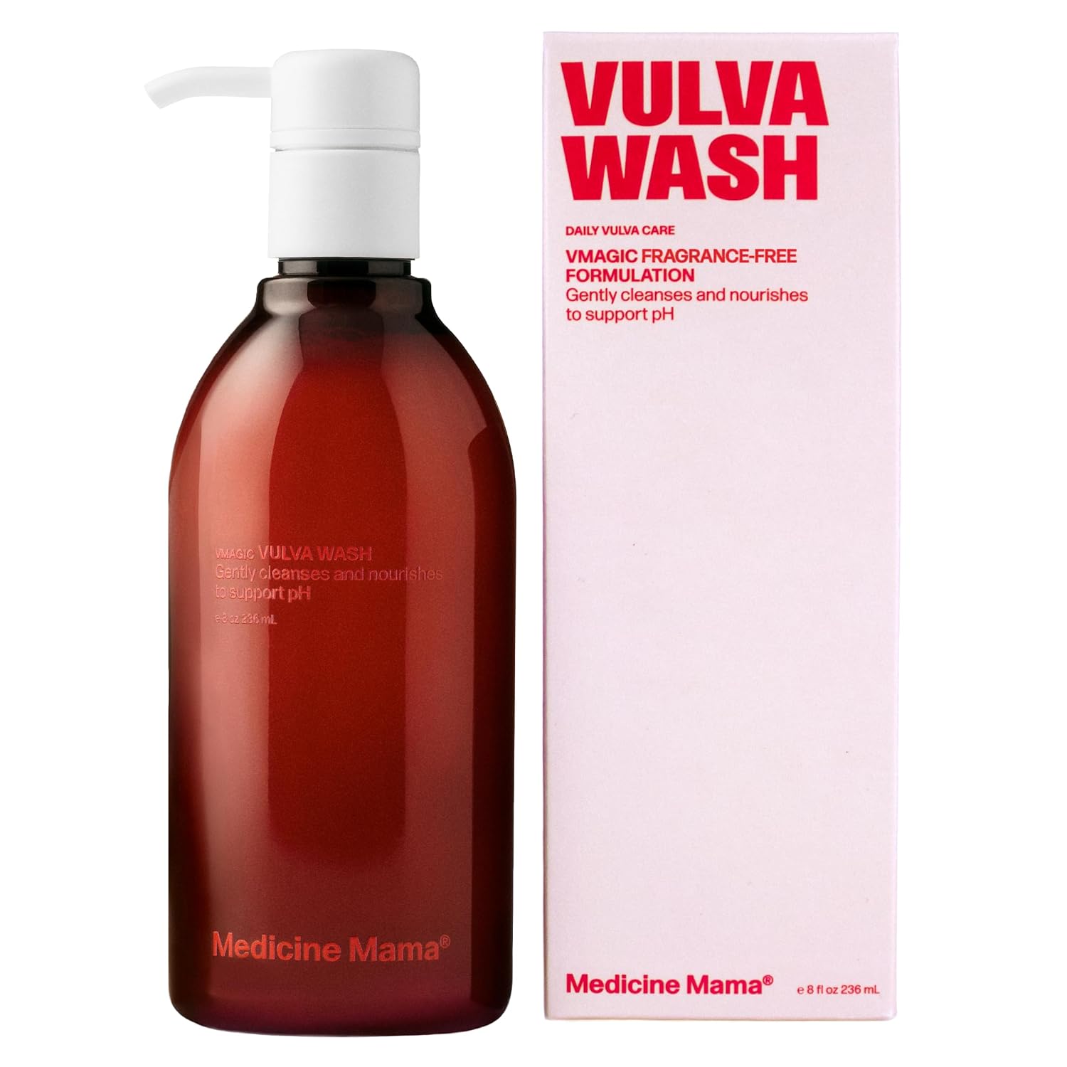 Medicine Mama’s Vmagic Vulva Wash, pH Balanced to Cleanse & Rejuvenate Intimate Skin, 4 Ounce (Pack of 1)
