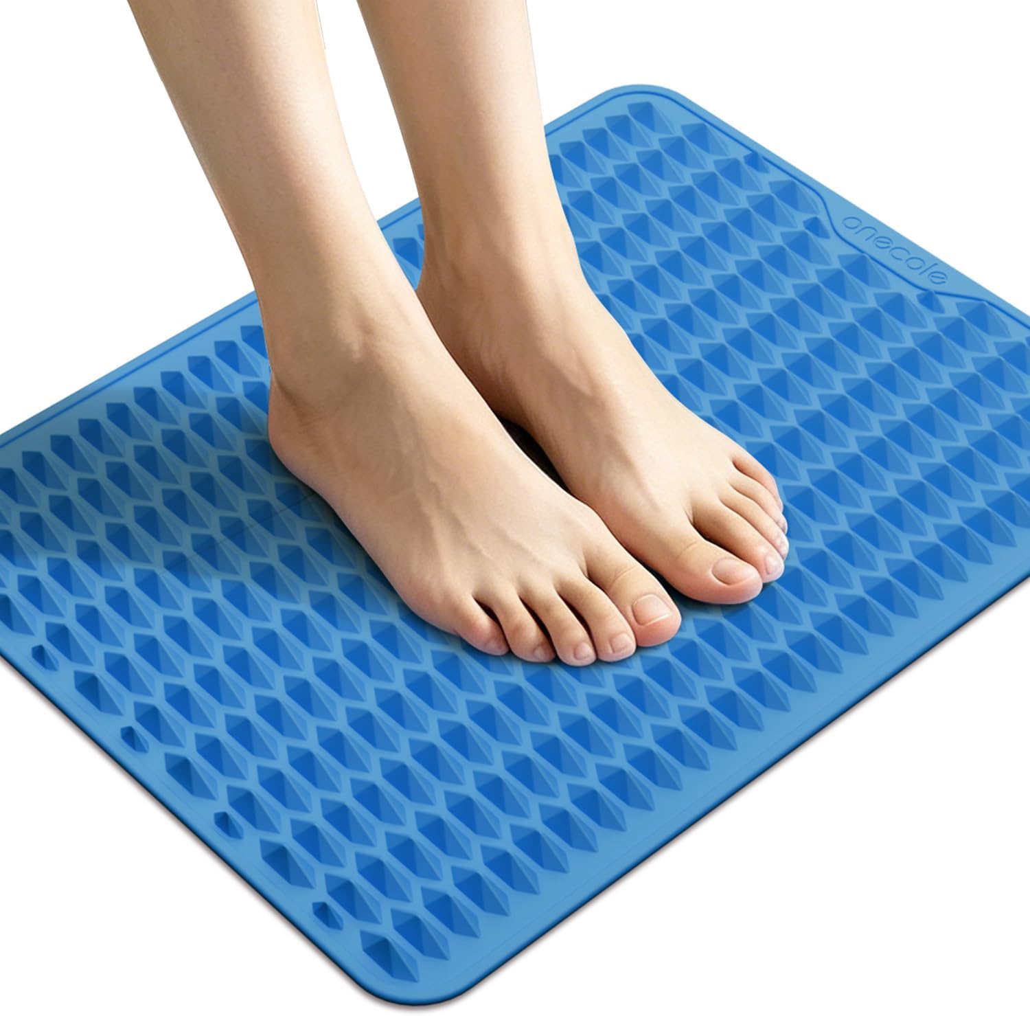 Acupressure Mat for Foot Massage, Silicone Foot Reflexology Mat