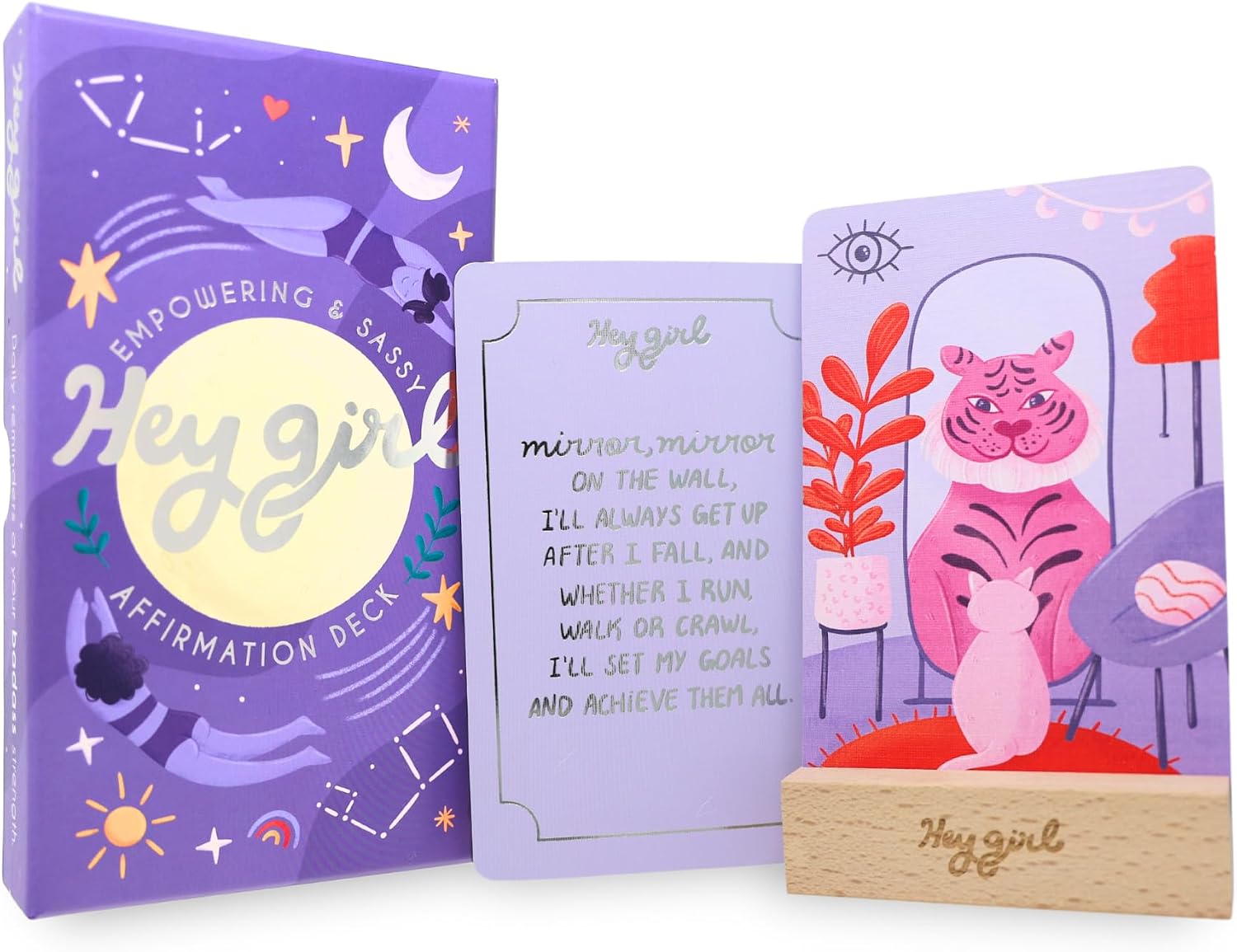 Good Egg Greetings Sweary Affirmation Cards for Women – 60 Positive Daily Affirmations – Sassy, Motivational, and Inspirational Cards with Quotes for Self Love – Holiday or Birthday Gifts for Women