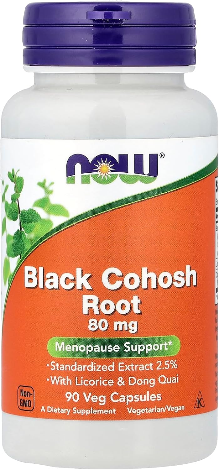 NOW Foods Black Cohosh 80 mg