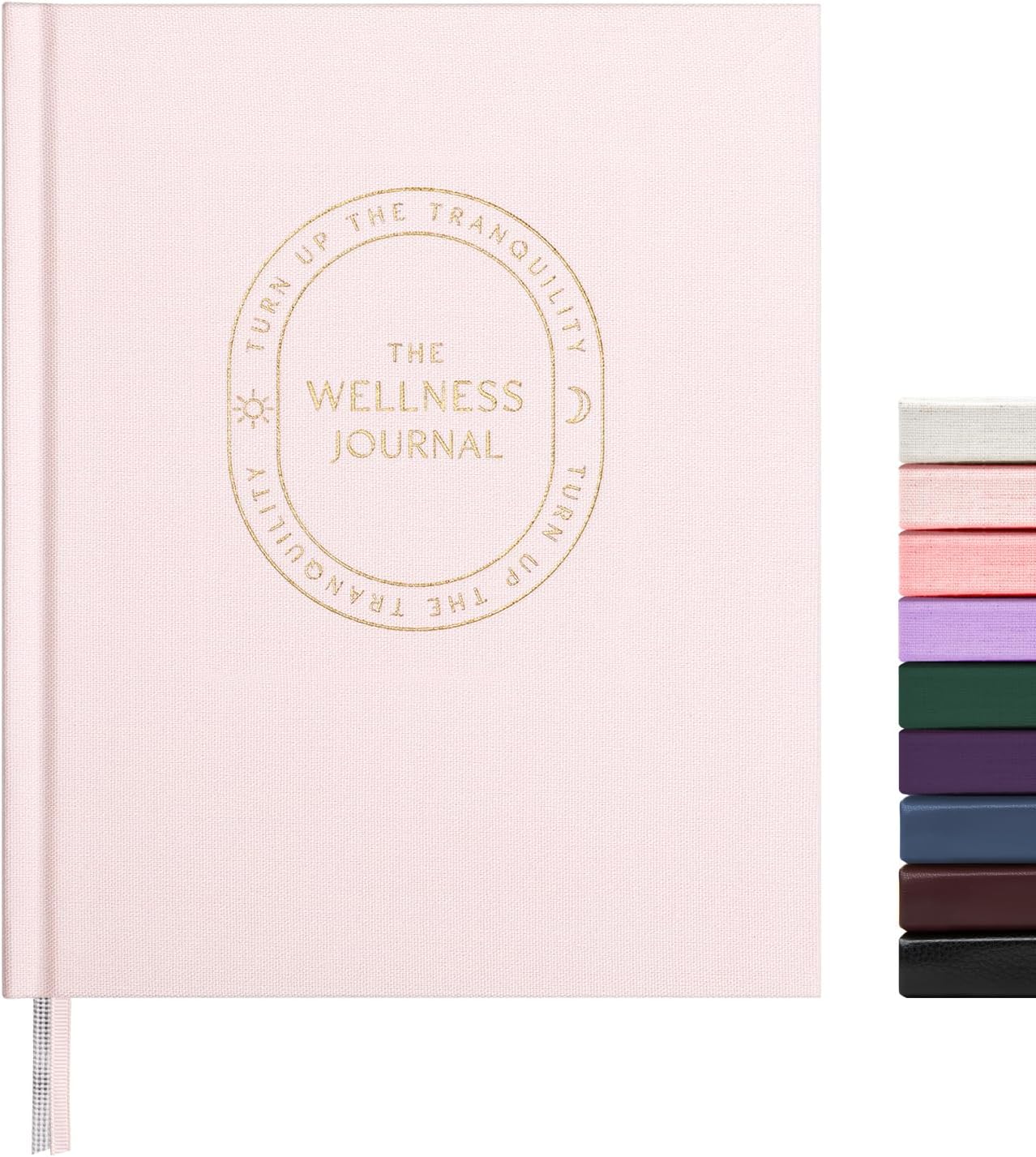 &And Per Se Wellness Journal, Self Care & Daily Journal for Women, Mental Health Planner with Habit Tracker, Diet & Goals, Undated, Gift-Ready (Pale Pink)