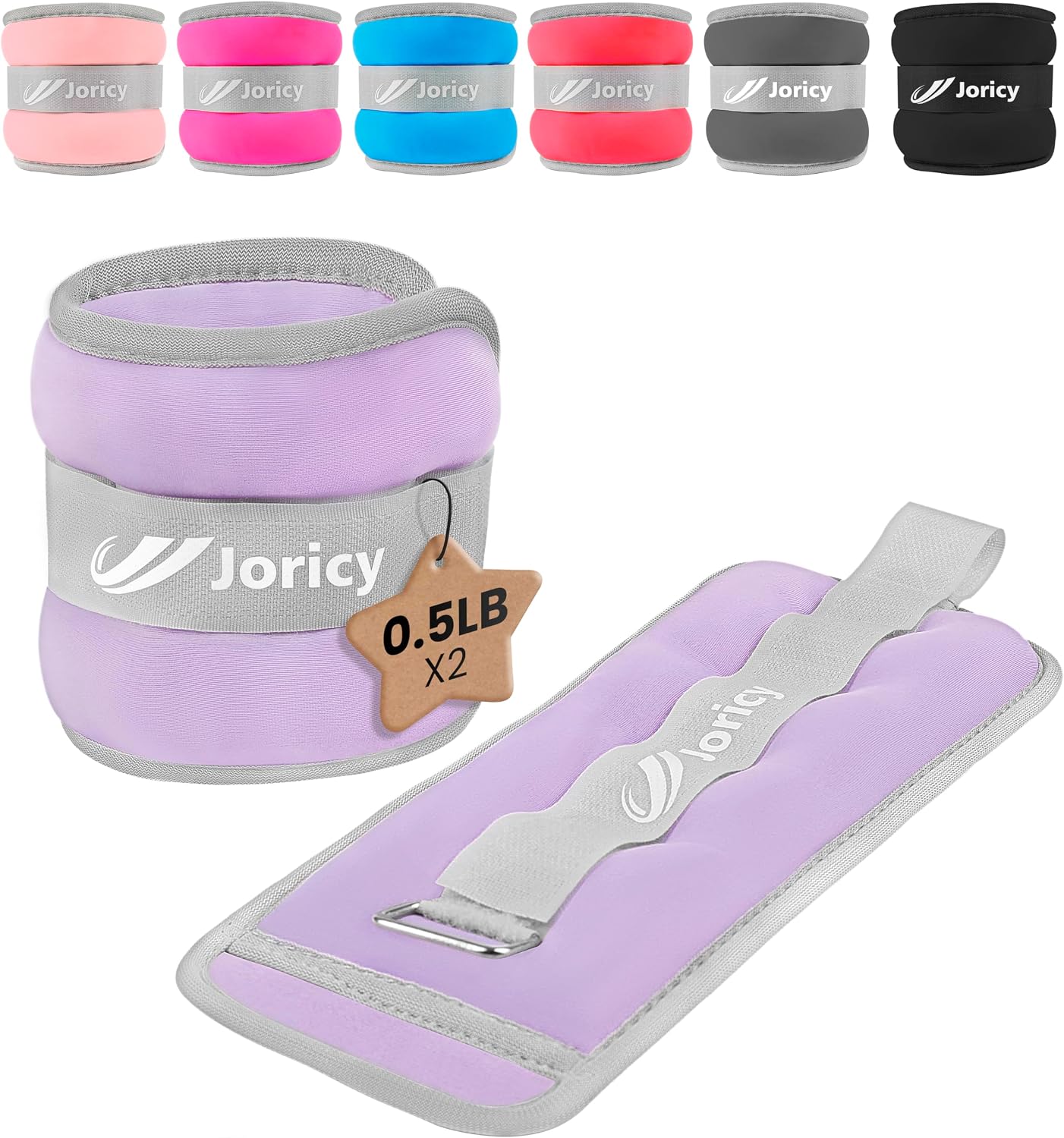 Ankle Weights A Pair of 1/2/3/4/6/8/10/12/20 LBS Wrist Leg Arm Weights for Women Men with Adjustable Straps, Strength weighted for Physical Therapy Running Walking Home Fitness Gym Workout Weight Loss