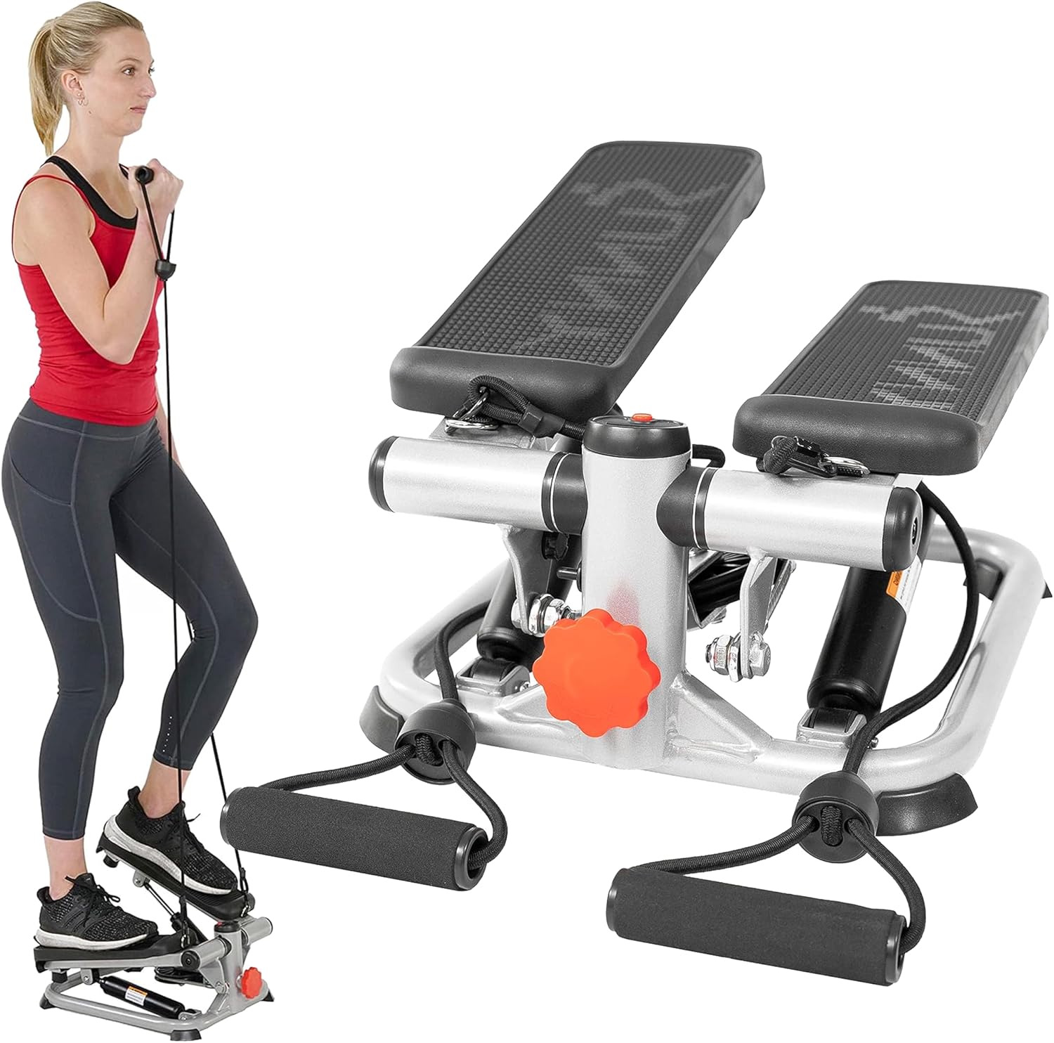 Sunny Health & Fitness Mini Stepper w/LCD Monitor & Adjustable Step Height
