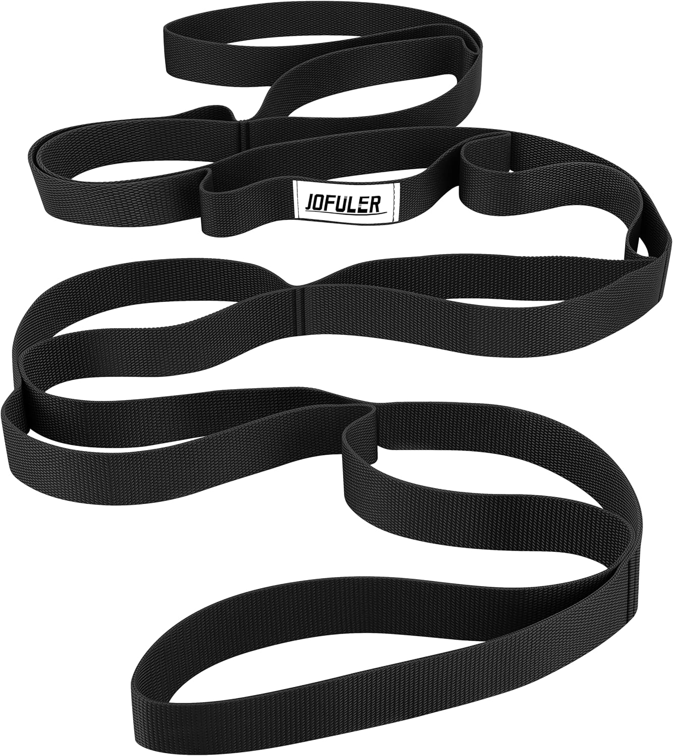 Stretching Strap for Physical Therapy and Home Rehab, 10 Loops