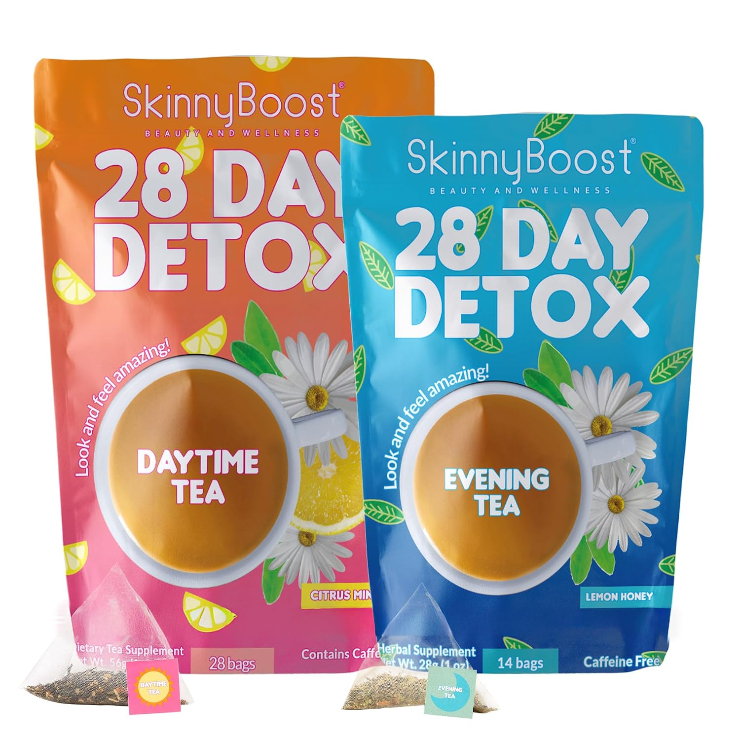 Skinny Boost Detox Tea Kit – Slimming Tea for Weight Loss & Bloating