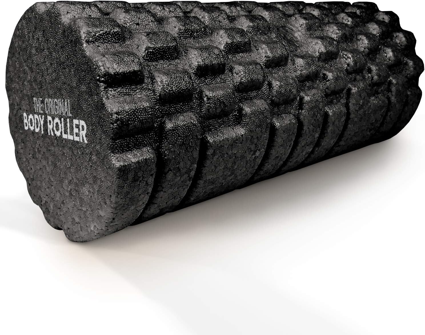 The Original Body Roller High Density Foam Roller for Exercise & Recovery | Firm, Patented Texture is ideal for pre- and post- workout massages, Trigger Point Relief, Physical Therapy, and Back Pain