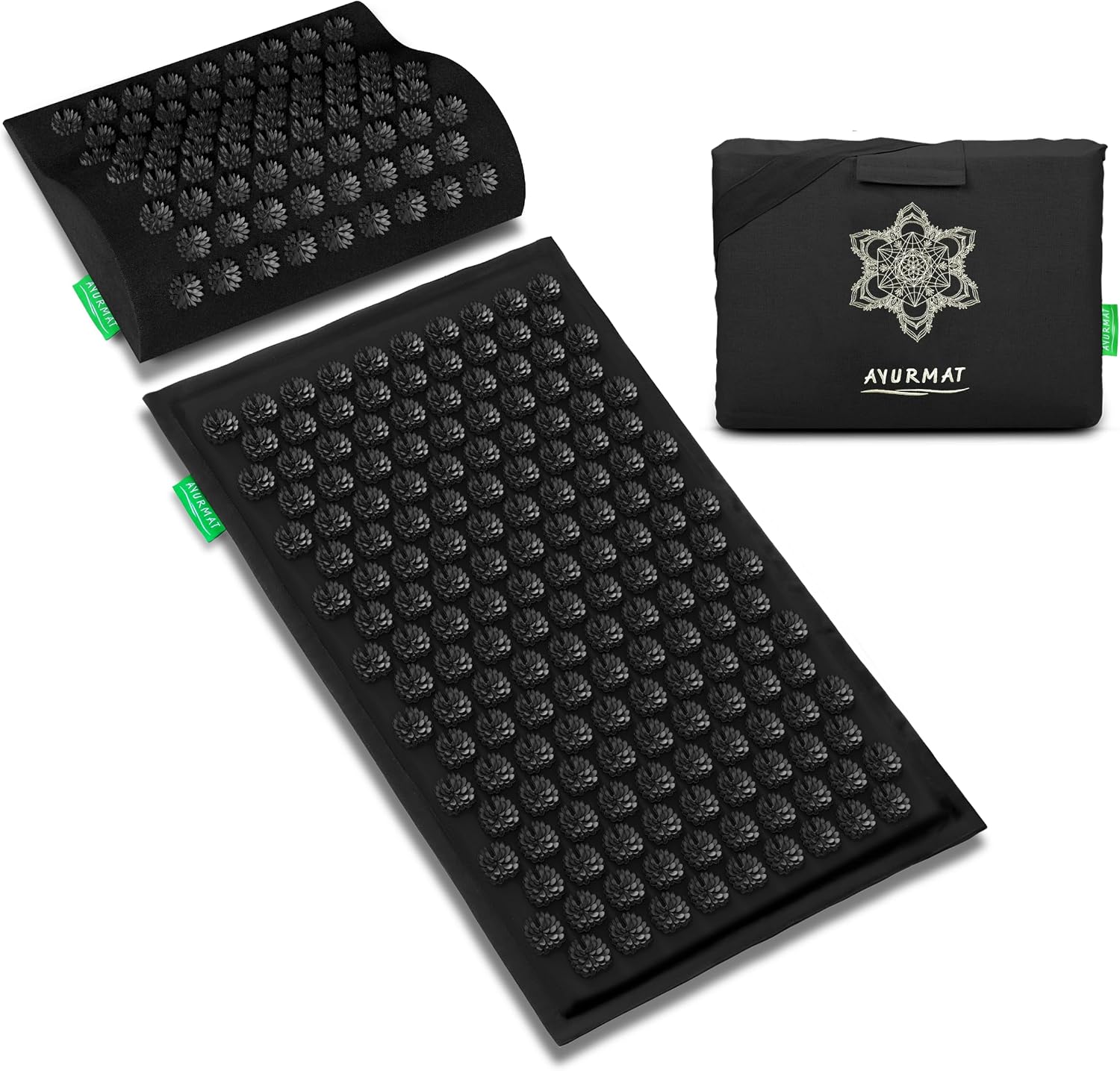 Acupressure Mat and Pillow Set – Full Body Acupuncture Mat