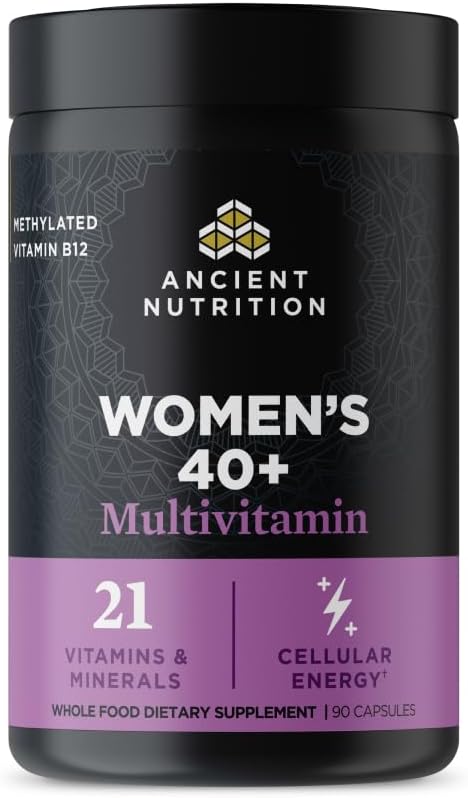 Ancient Nutrition Methylated Multivitamin for Women 40+