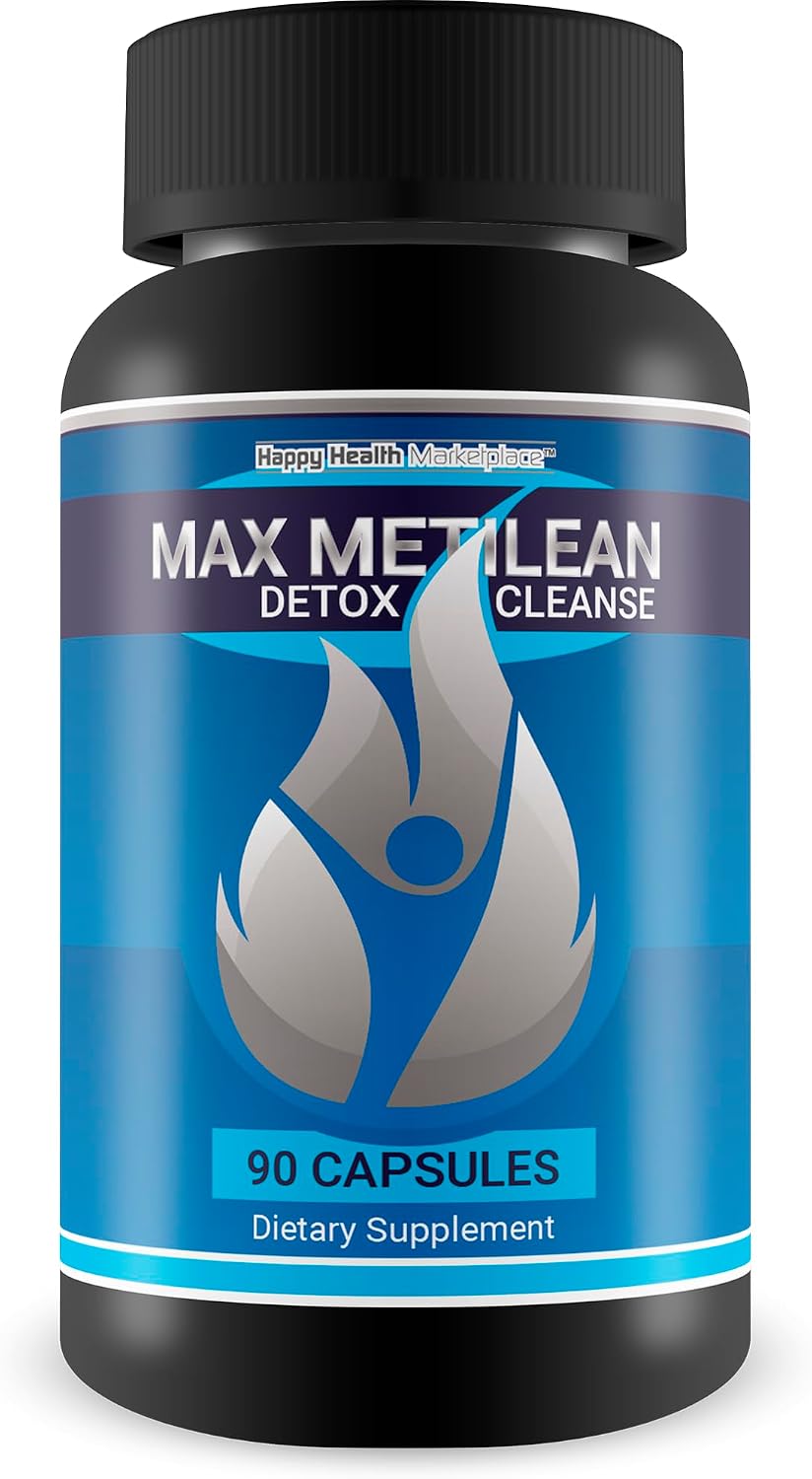 Max Metilean Detox Cleanse – Our Best Detox Cleanse for Women – Gentle Full Body Cleanse – Gut Cleanse Detox – Colon Detox Cleanse Pills Body Cleanse Detox for Women Colon Cleanse