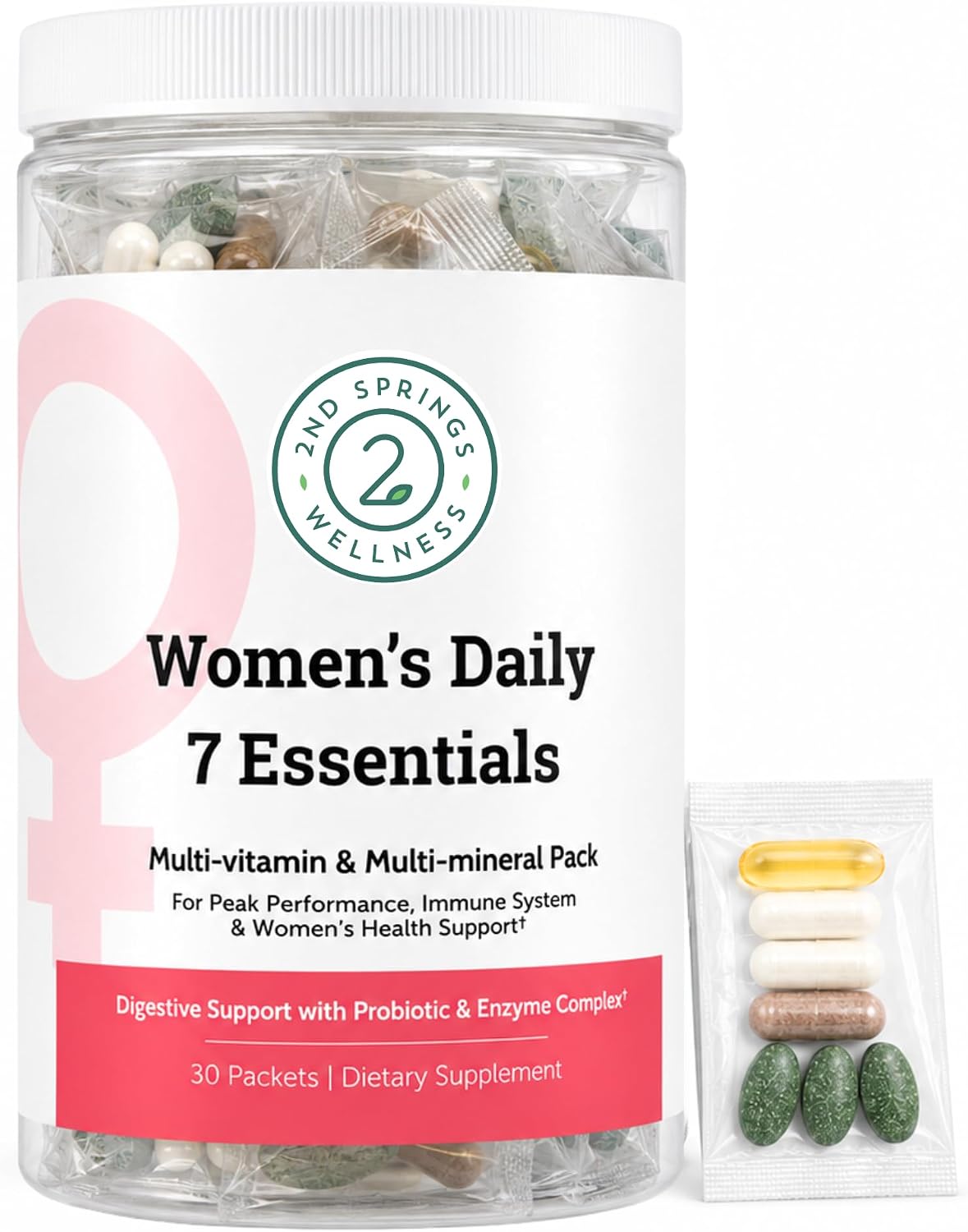 Daily 7 Essentials Women’s Vitamin Pack
