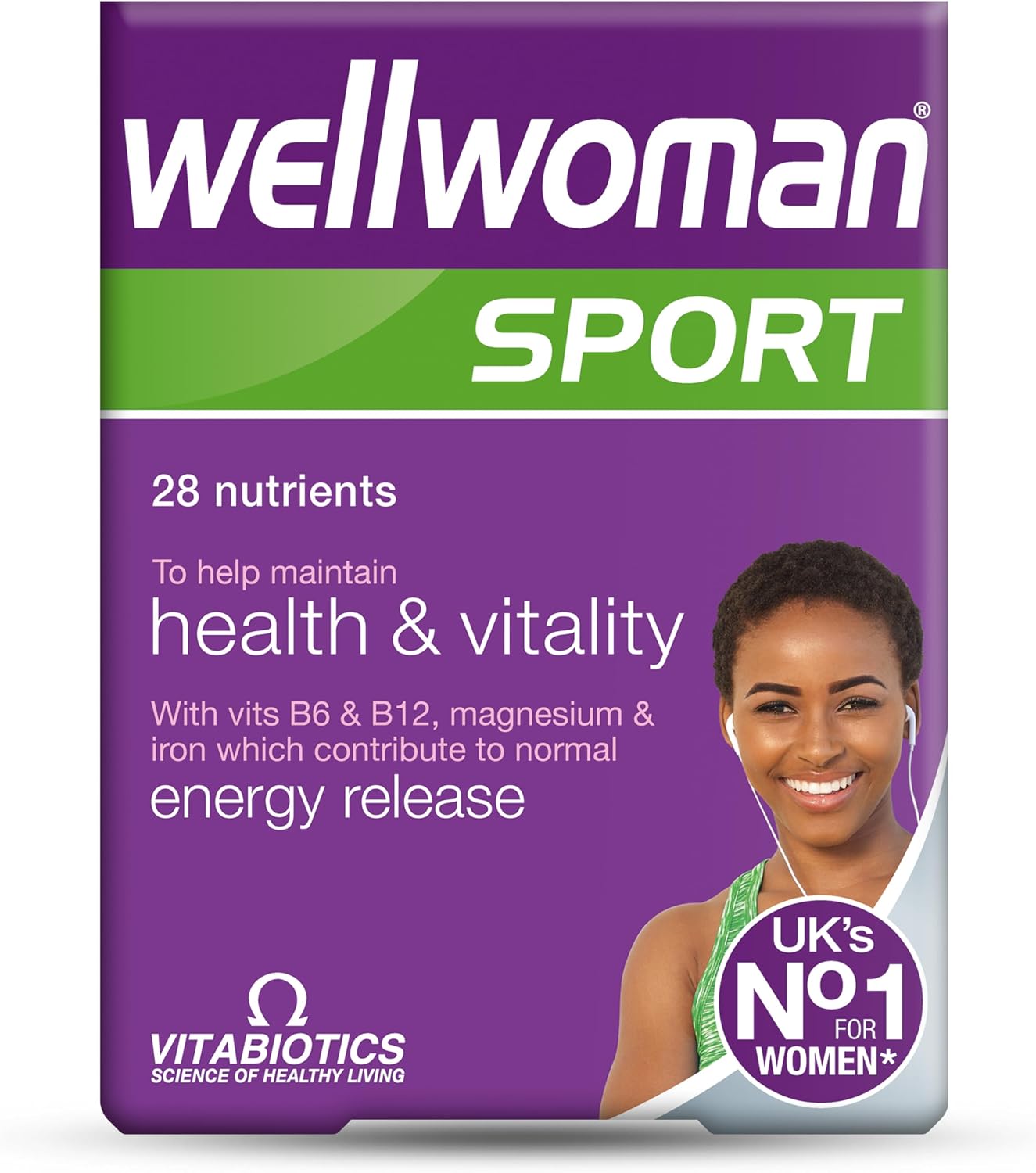 Wellwoman Vitabiotics Sport and Fitness – 30 Tablets